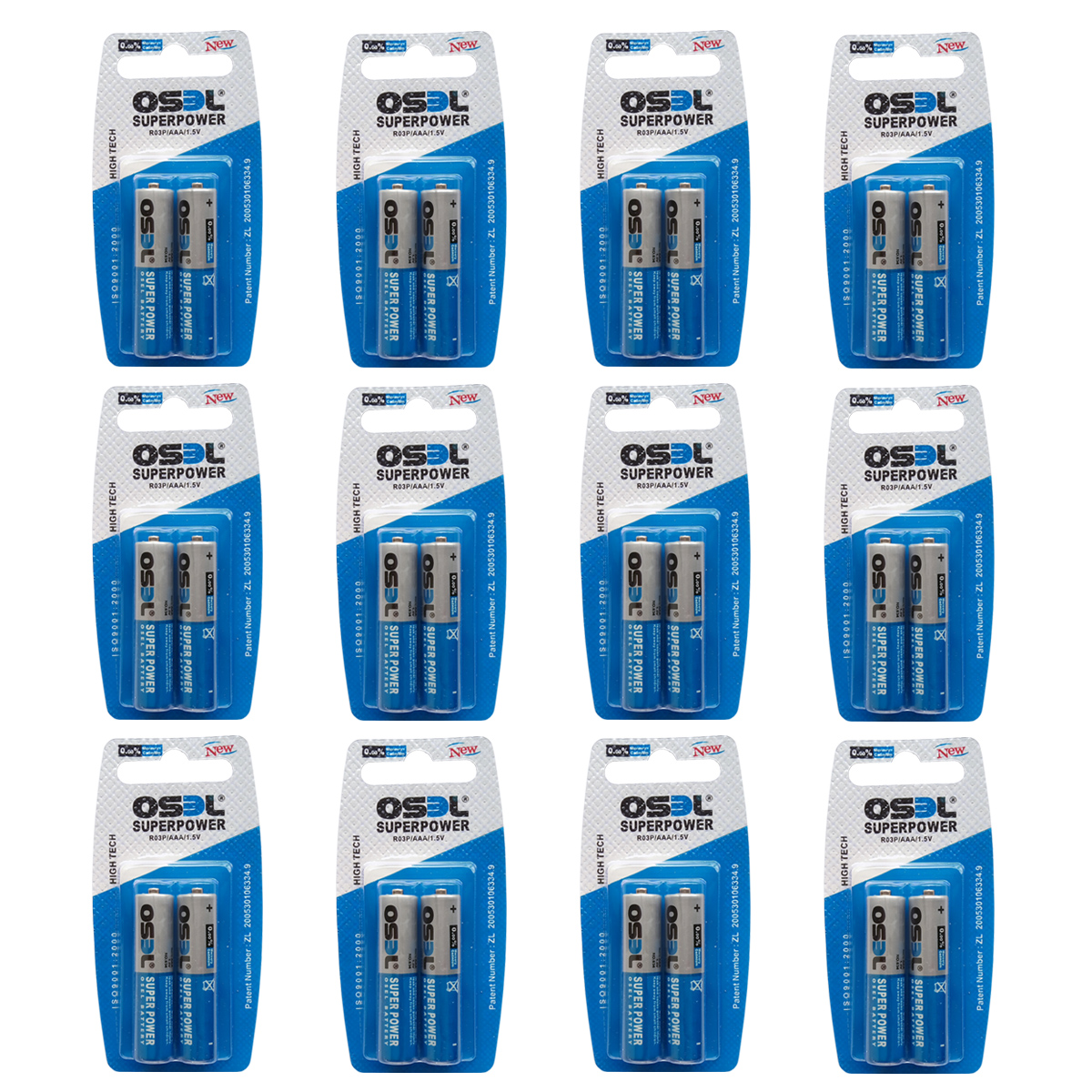 نکته خرید - قیمت روز باتری نیم قلمی اوسل مدل Super Power بسته 24 عددی خرید