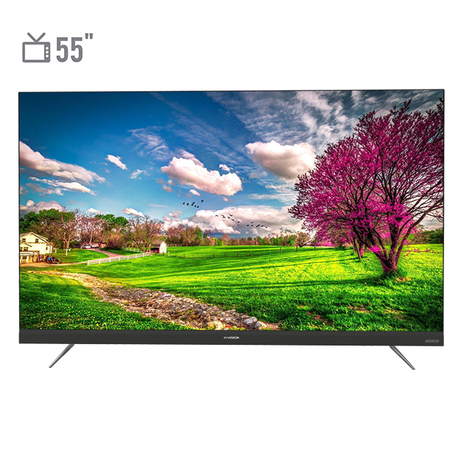 نکته خرید - قیمت روز تلویزیون هوشمند ال ای دی ایکس ویژن مدل 55XTU845 سایز 55 اینچ خرید