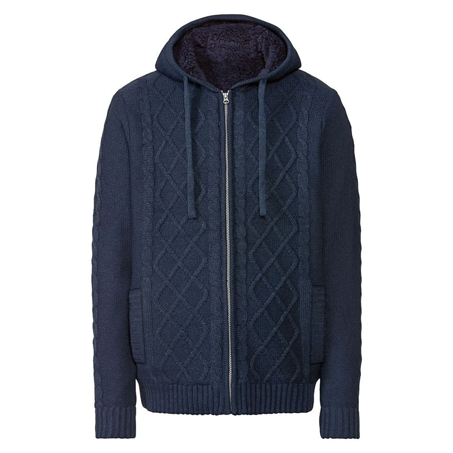 نکته خرید - قیمت روز ژاکت مردانه لیورجی مدل Knitted-LUX2021 رنگ سرمه ای خرید